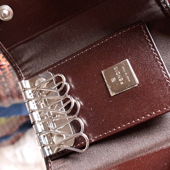 Fendi Vintage Zucca Key Case Holder  NWOTs - Picture 9 of 12